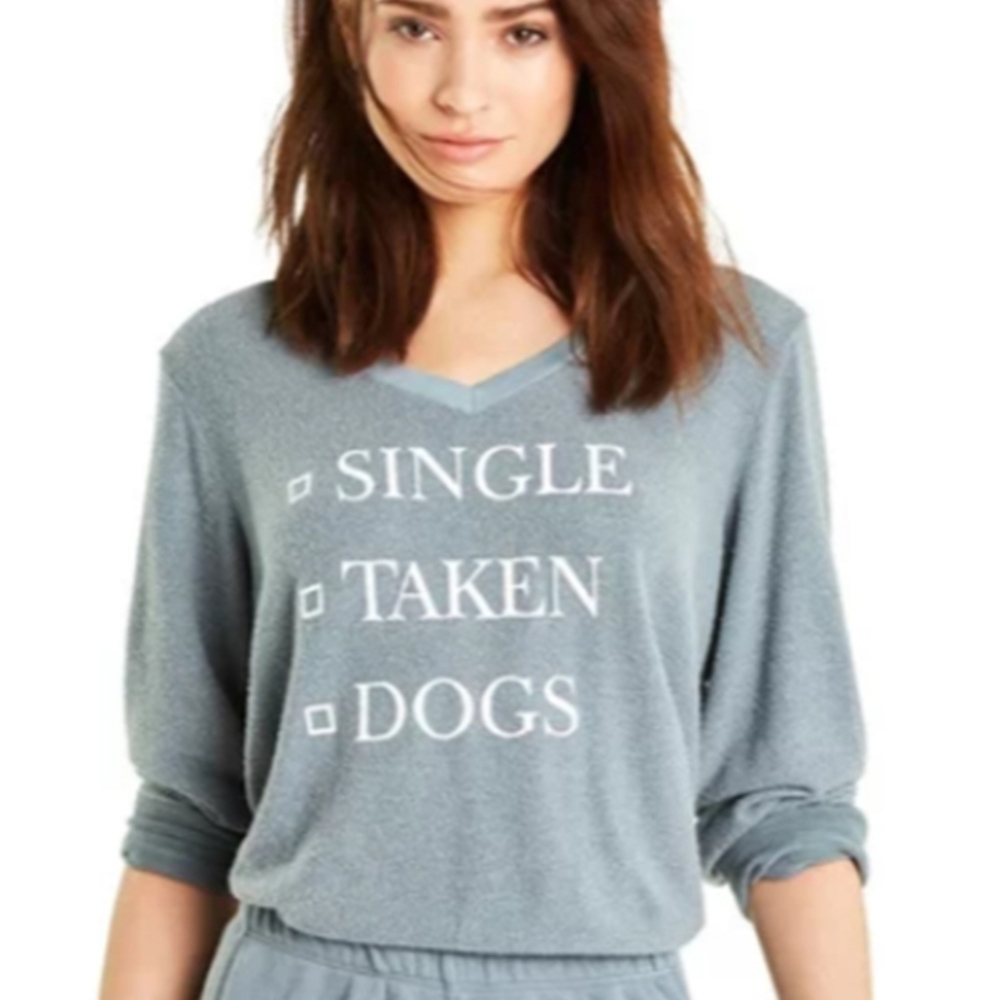 Wildfox Single Taken Dogs Baggy Beach V - Picture 1 of 3